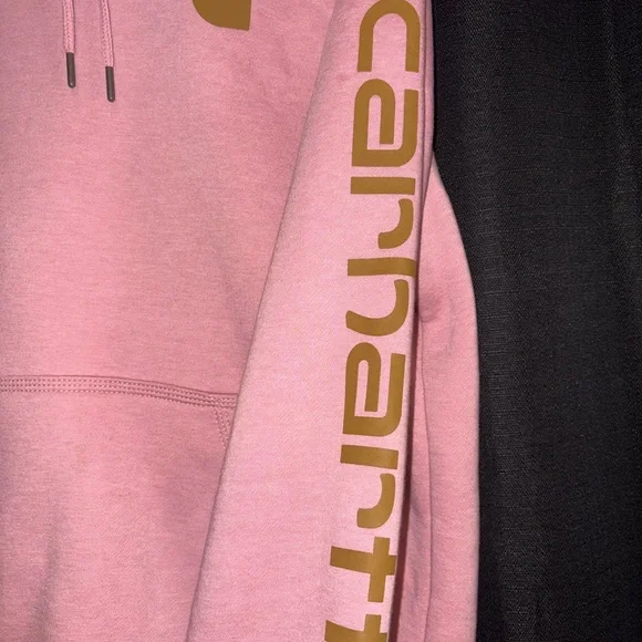 Carhartt Pink Sweatshirt with Black Accents - Picture 3 of 4